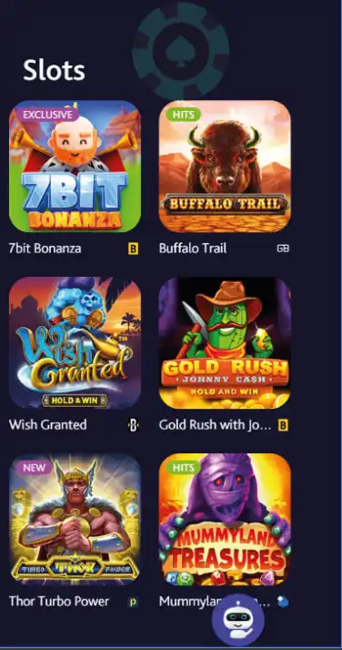 7Bit Casino Mobile Games Review