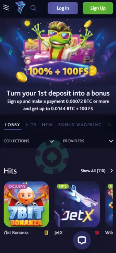 7Bit Casino Mobile Games Review