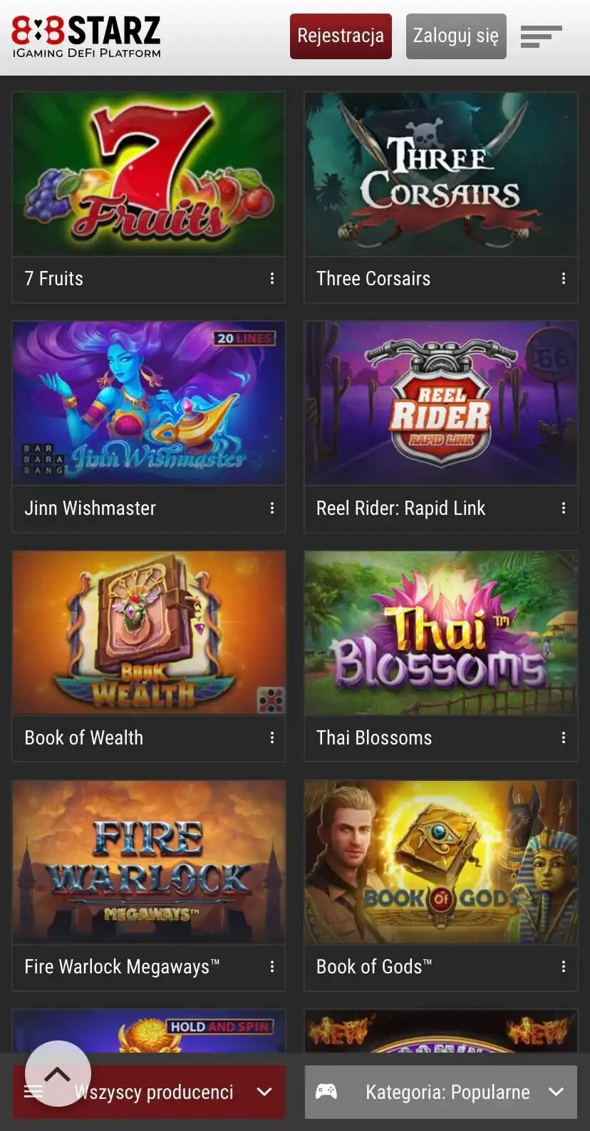 888Starz Casino Mobile Review