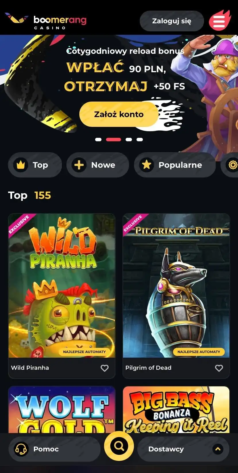 Boomerang Casino Mobile Review