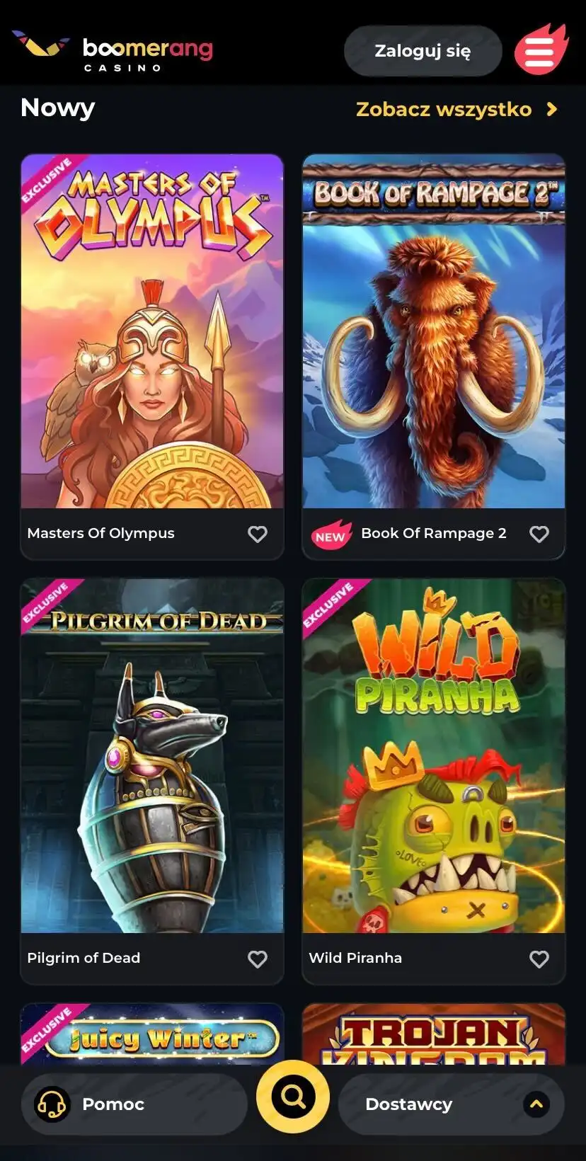 Boomerang Casino Mobile Review