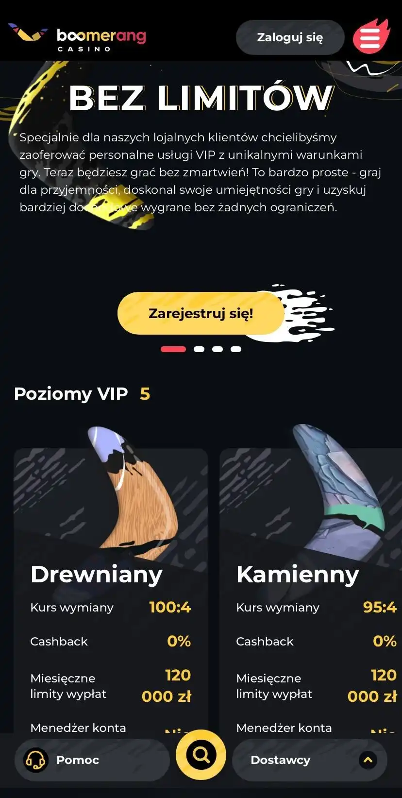 Boomerang Casino Mobile Review
