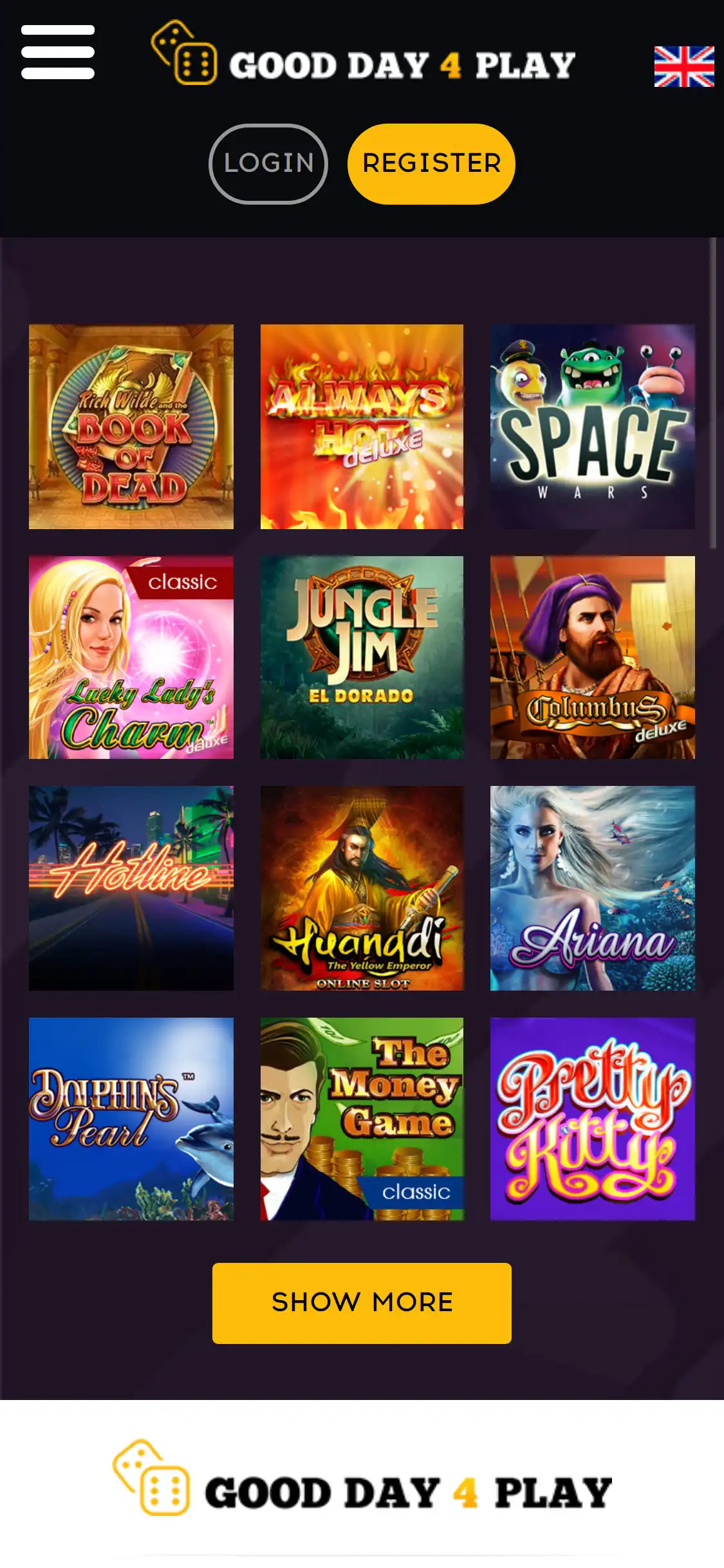 Good Day 4 Play Casino Mobile Games Review