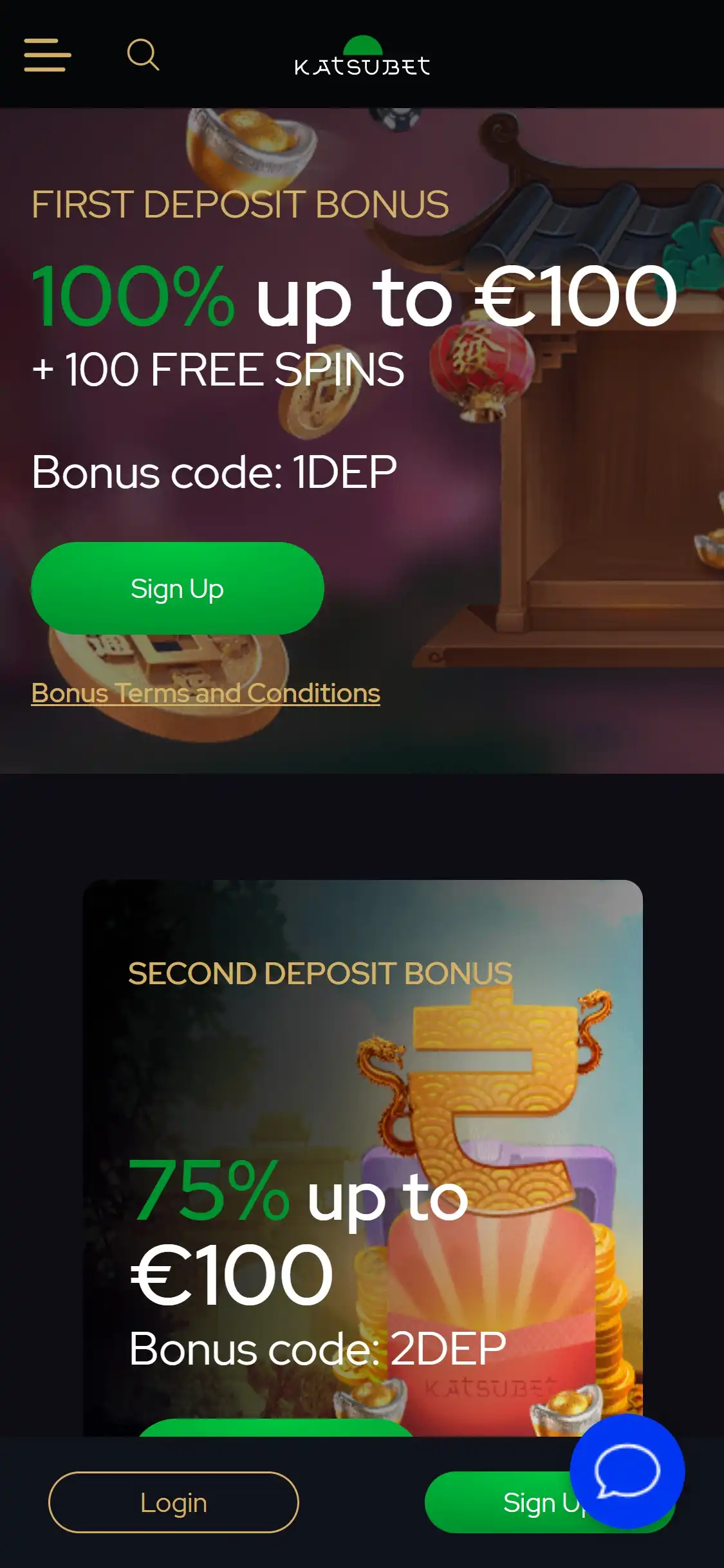 KatsuBet Mobile No Deposit Bonus Review