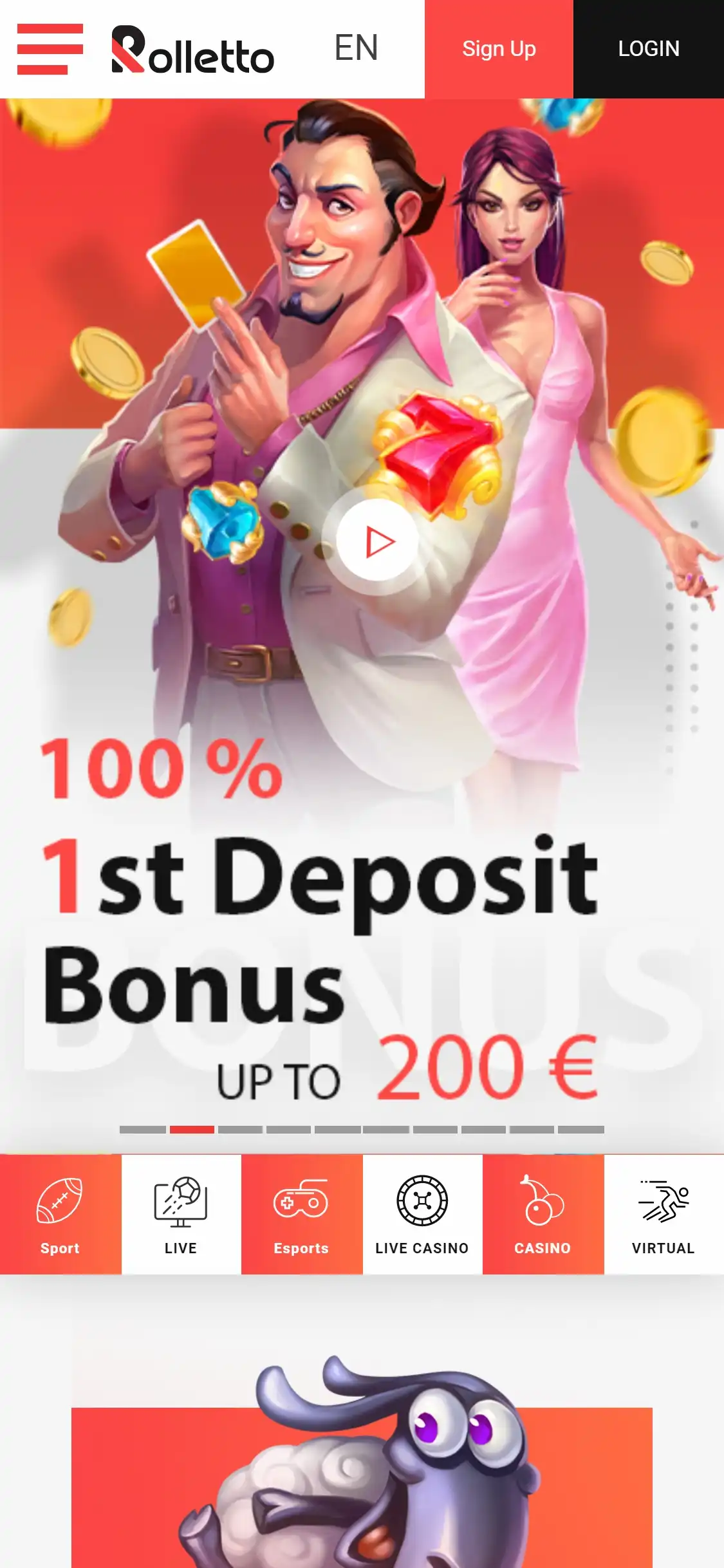 Rolletto Casino Mobile Review