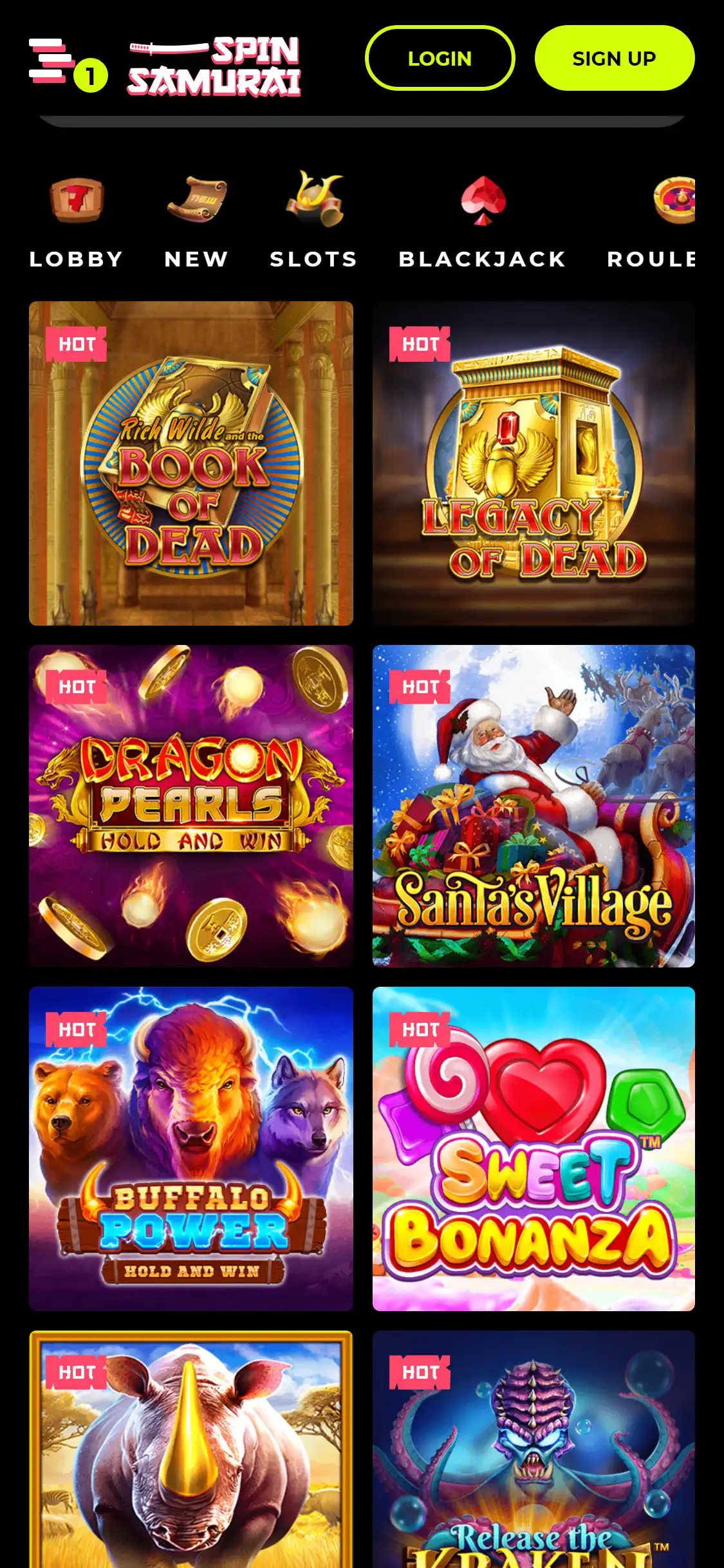 Spin Samurai Mobile Games Review