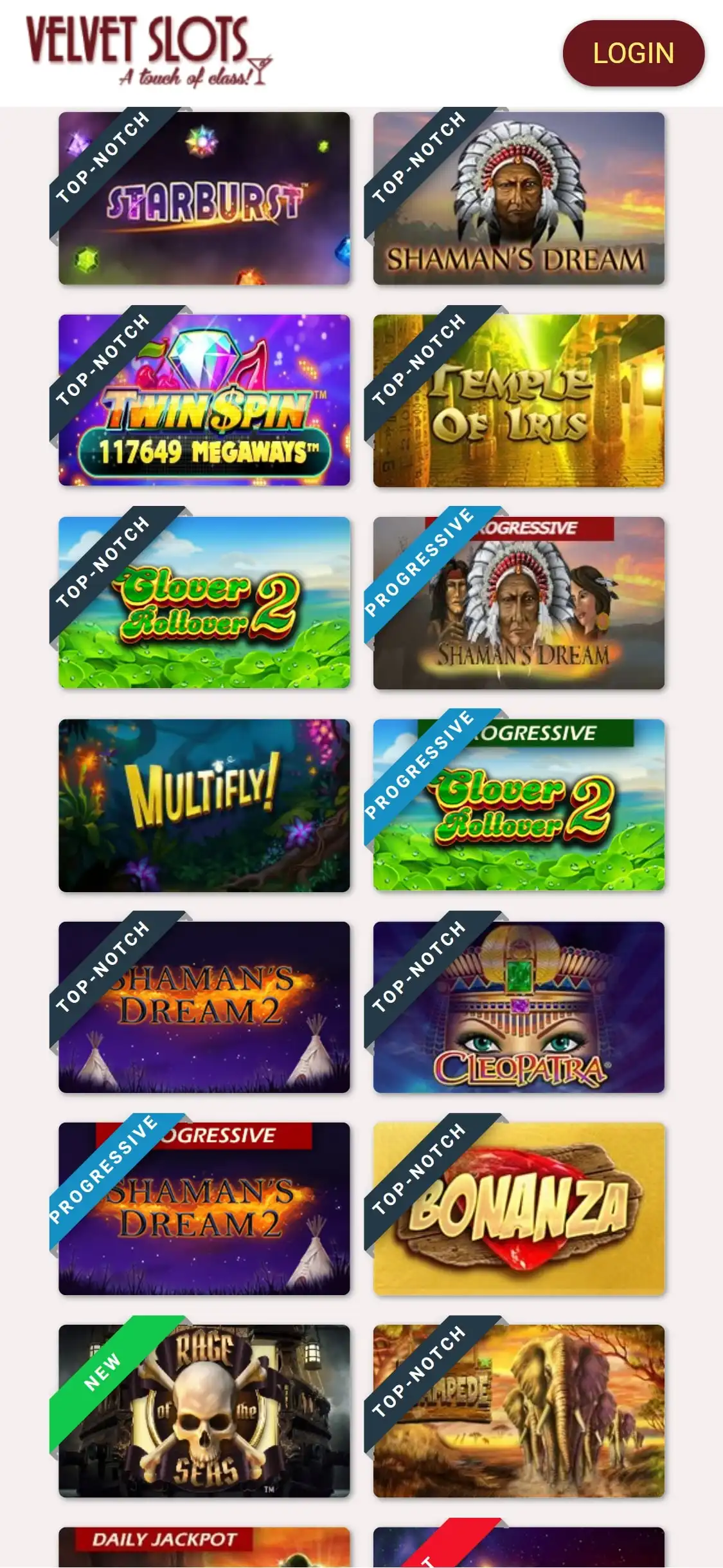 Velvet Slots Casino Mobile Games Review
