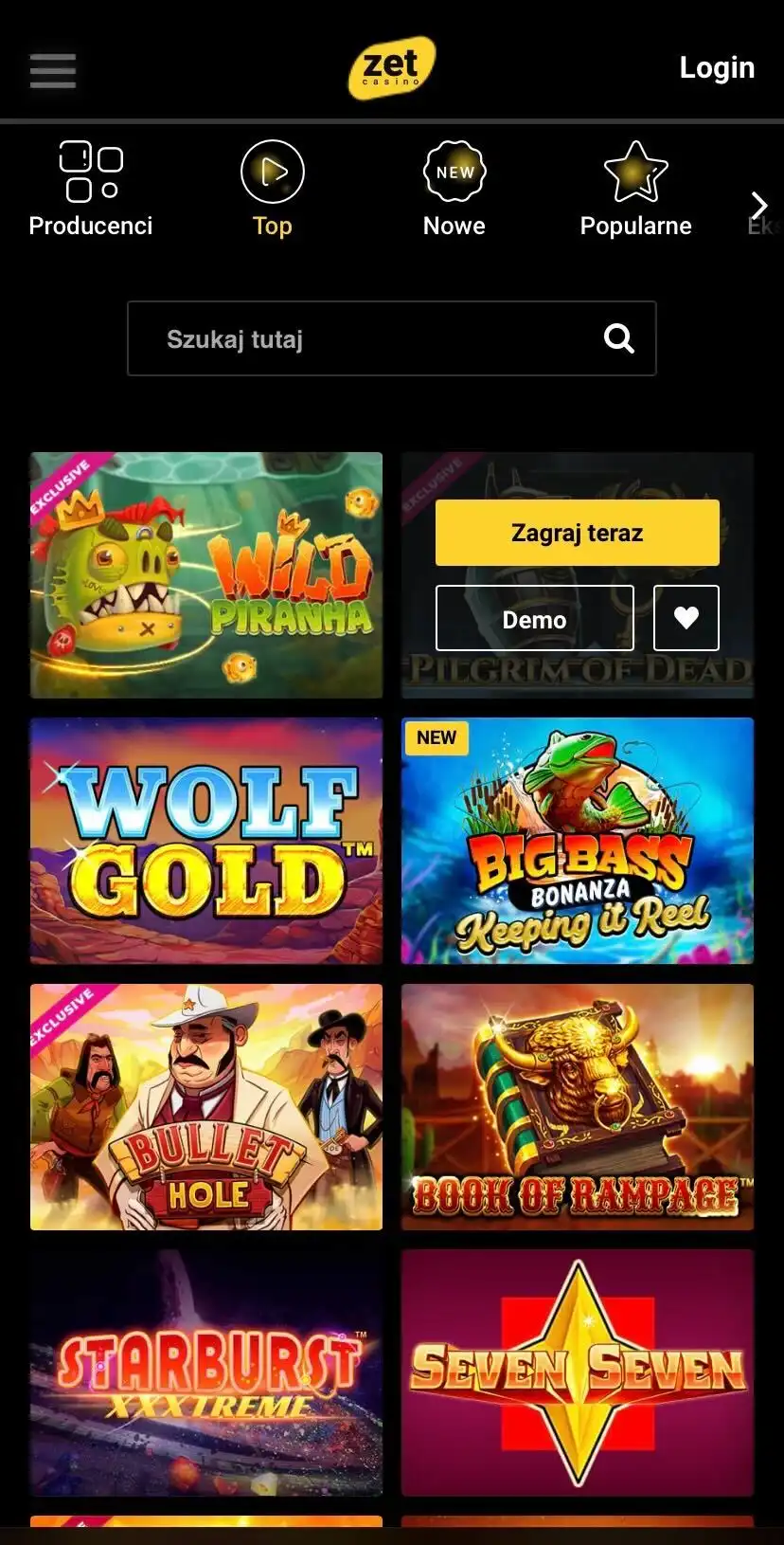 Zet Casino Mobile Review